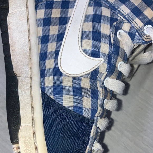 Nike youth size 5 1/2 - Kids high top Checkered Sneakers - Picture 15 of 16